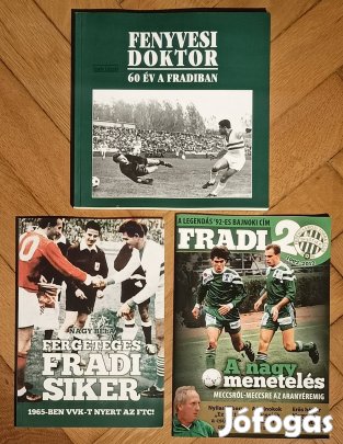 Ferencváros Fradi könyvek egyben