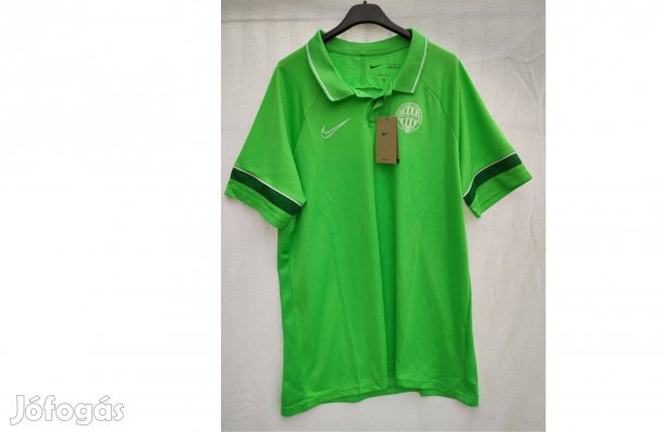 Ferencvárosi TC FTC eredeti zöld Nike galléros póló (L)