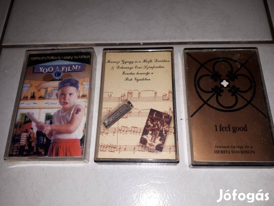 Ferenczi György és a Herfli Davdson kazetta csomag - 3 db egyben