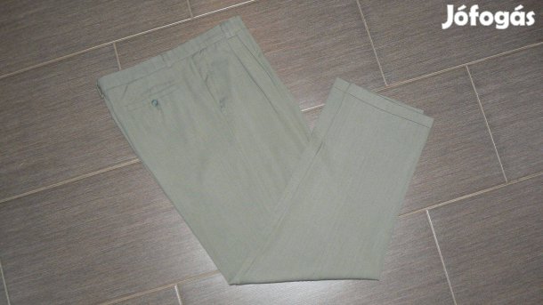Férfi 52-es méretű XL olajzöld öltöny nadrág Hibátlan!