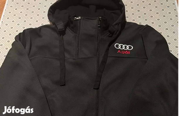 Férfi Audi logós levehető kapucnis felső (XXL-es méretben)