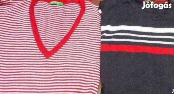 Férfi Benetton pulóver Olasz luxus Újszerű