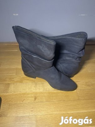 Férfi Bőr Bokacsizma