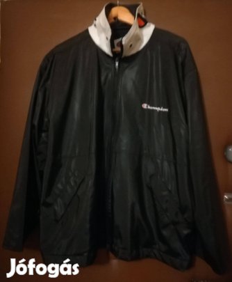 Férfi Champion márkájú,vízhatlan dzseki fekete,50-méret!/70
