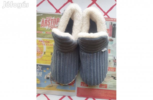 Férfi Házi cipő 41-s Extra meleg Új Csak Helyben 3000Ft