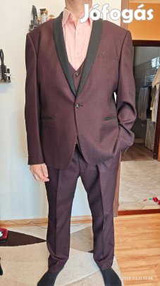Férfi Öltöny Szett Marc Darcy. Egyszer használt. 3 részes