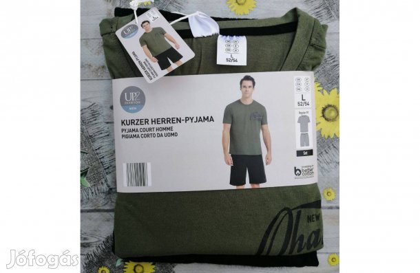 Férfi Pizsama L rövid ujjú