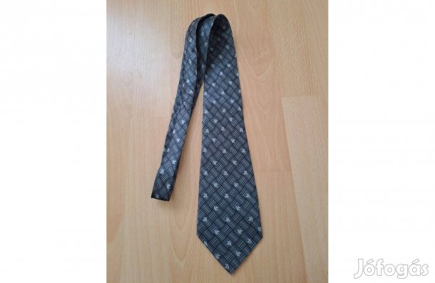 Férfi Újszerű Ahata szürke mintás nyakkendő