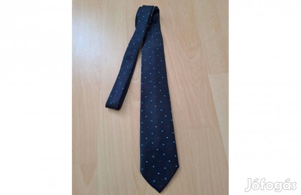 Férfi Újszerű Diolen kék mintás nyakkendő