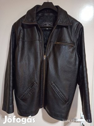 Férfi XL-es méretű Black Bear bőrkabát