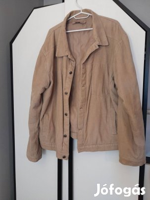 Férfi XL méretű kord bársony dzseki eladó Monor