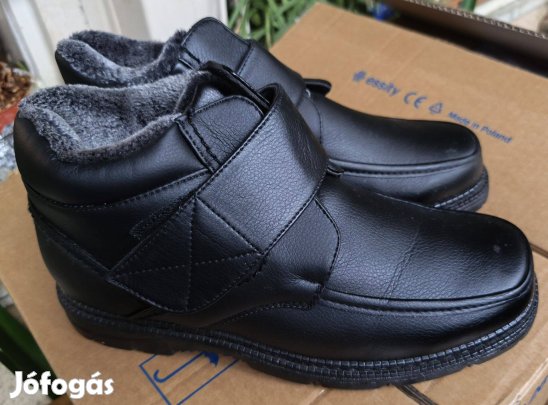 Férfi bélelt cipő
