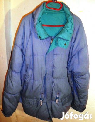 Férfi bélelt kapucnis 2 sziún vastag dzseki