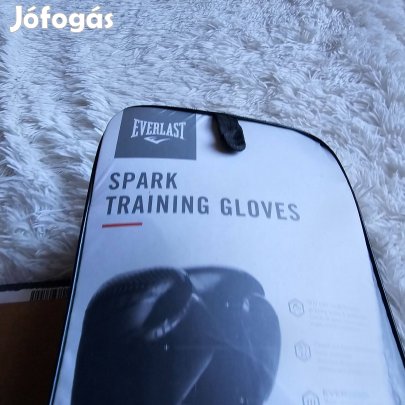 Férfi bokszkesztyű Everlast Spark fekete EV2150 új gyári csomagolás s