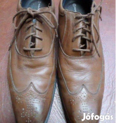 Férfi bőr cipő újszerű 46-os félár alatt