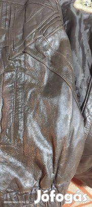Férfi bőr dzseki