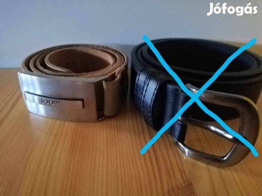 Férfi bőr öv 108cm 