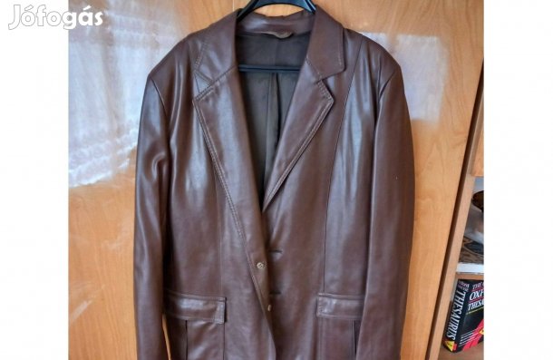 Férfi bőr zakó, kabát