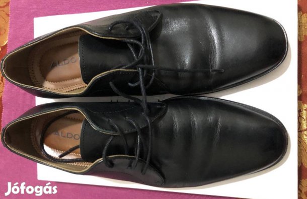 Férfi bőrcipő 41-es eladó(Aldo)Szinte új!