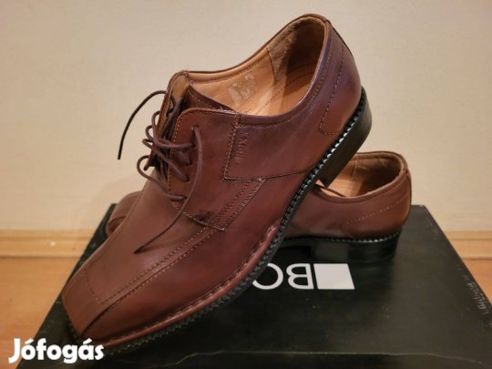 Férfi bőrcipő, Barna, 41