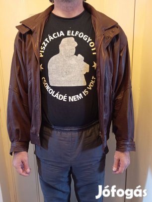 Férfi bőrdzseki (alkuképes)