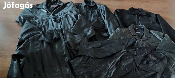 Férfi bőrkabát dzseki