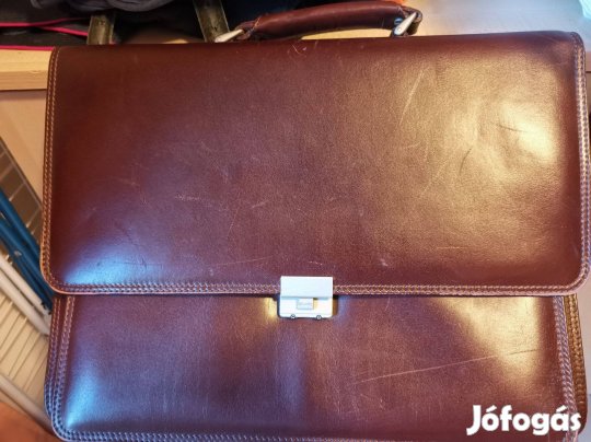 Férfi bőrtáska eladó!