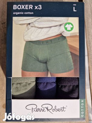 Férfi boxeralsó 3 db (L) - új, bontatlan csomagolásban
