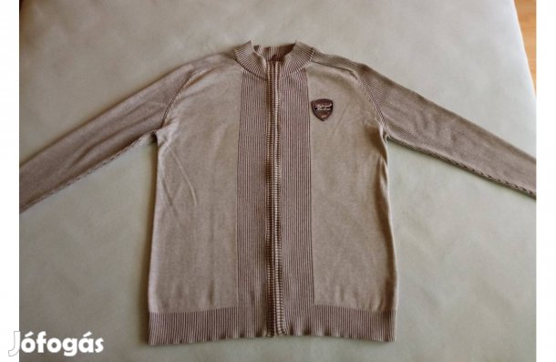 Férfi cipzáras pulóver