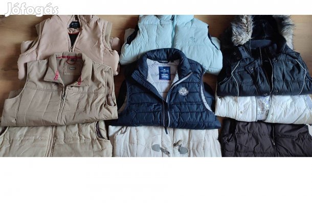 Férfi és női steppelt mellény