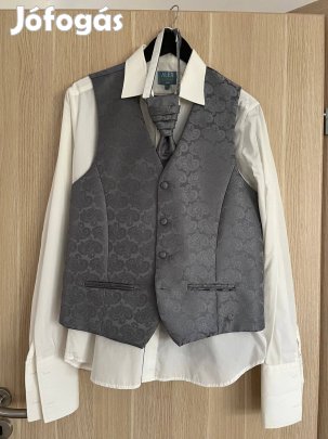 Férfi esküvői öltöny szett 52-es