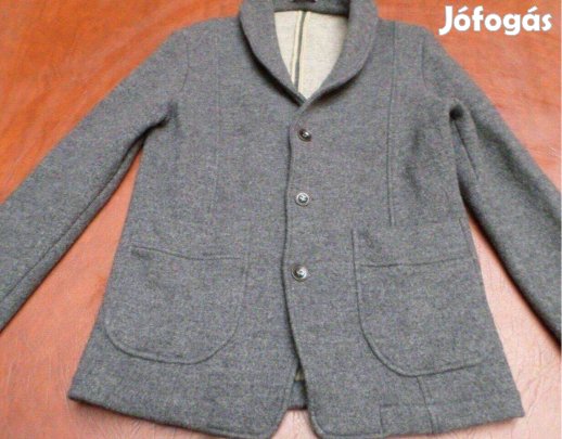 Férfi gyapjú kabát