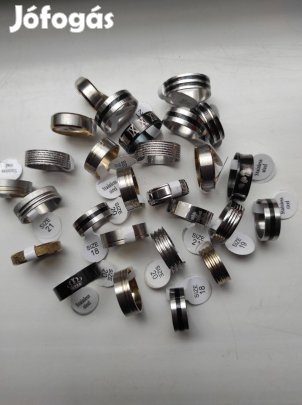 Férfi gyűrű 27db Új!