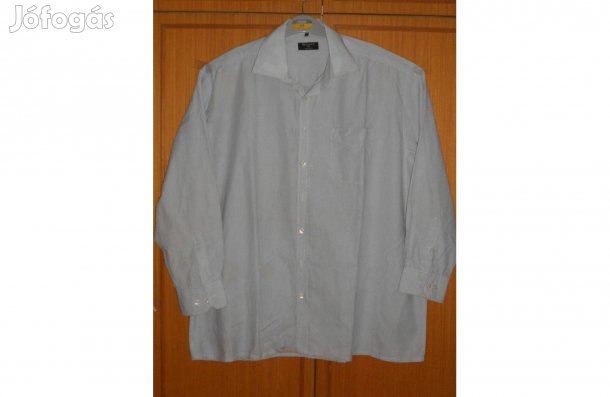 Férfi ing, Bexleys márka, 47 - es. Világoskék csíkos, hosszú ujj