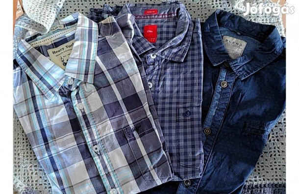 Férfi ing csomag M-es, 5 db