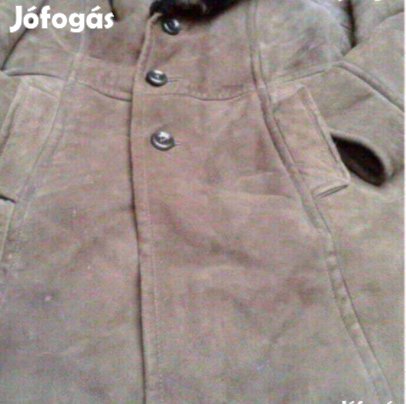 Férfi irha kabát téli extra meleg