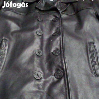 Férfi katonai Amerikai bőrkabát újszerű