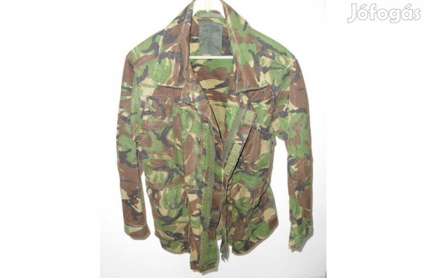 Férfi katonai dpm field terepmintás kabát dzseki parka