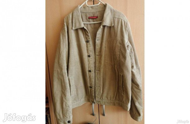 Férfi kord kabát S-es