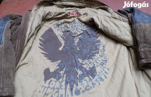 Férfi kordbársony kabát dzseki 2 az 1-ben