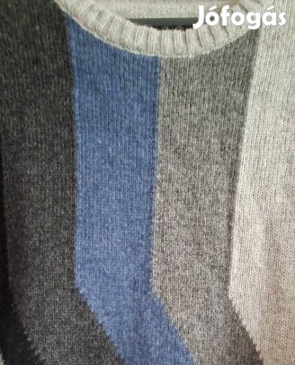 Férfi kötött pulóver L