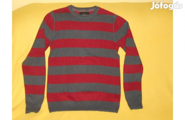 Férfi kötött pulóver, Jean Pascale, S - es. Elegáns, újszerű