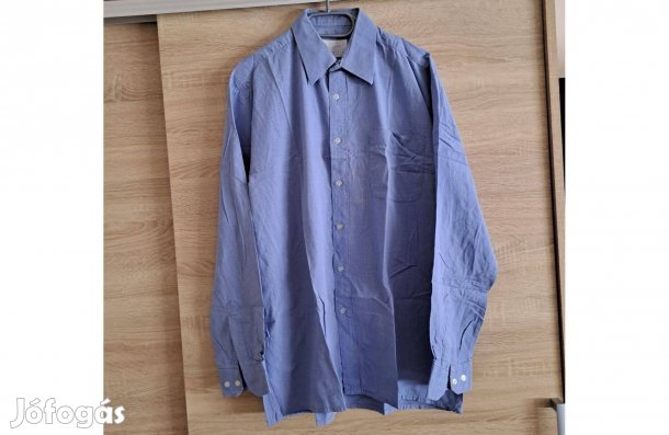 Férfi l-es 40-es újszerű Designers csíkos hosszú ujjú ing L 40