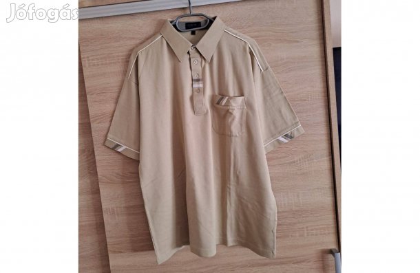 Férfi l-es újszerű Nick Taylor póló rövid ujjú ingpóló L