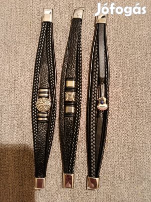 Férfi műbőr karkötők
