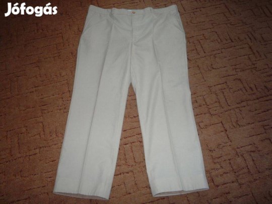 Férfi nadrág homokszínű derék 2x53cm