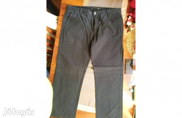 Férfi olasz farmer, Piazzaitalia premium vászon nadrág Sok Mást Is