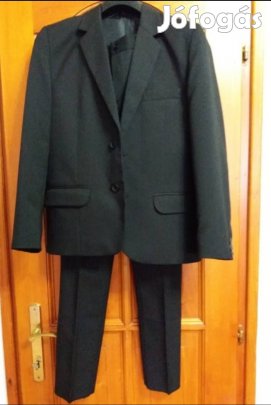 Ferfi öltöny fekete Fiú öltöny S-es méret