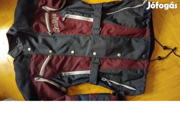 Férfi protektoros motoros kabát M es méret