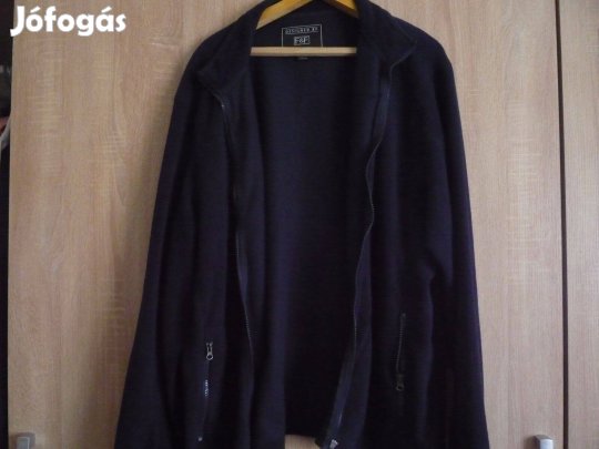 Férfi pulóver F&F kék 3XL, Új